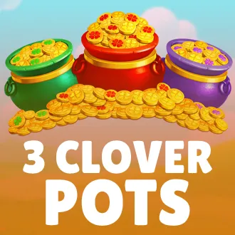 3 Clover Pots