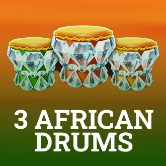 3 African Drums