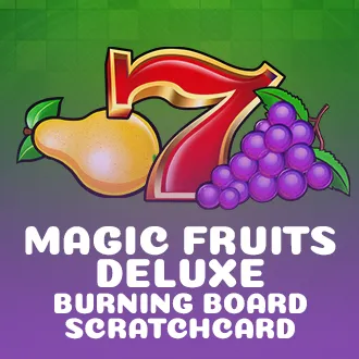Magic Fruits Deluxe: Burning Board Scratchcard