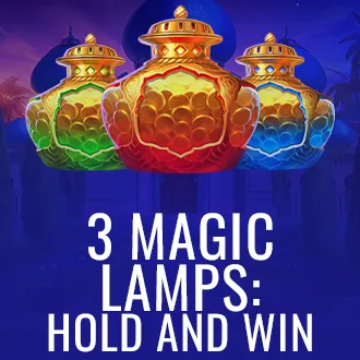 3 Magic Lamps: Hold and Win