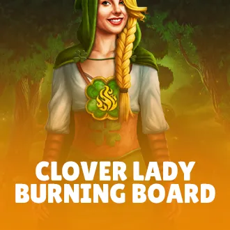 Clover Lady Burning Board