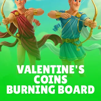 Valentine's Coins Burning Board