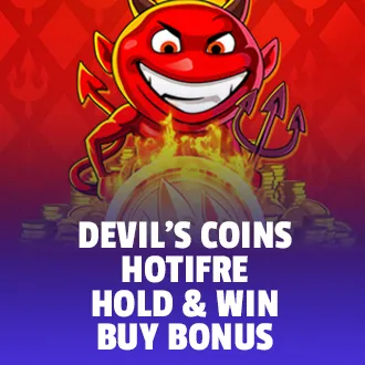 Devil's Coins Hotifre Hold & Win Buy Bonus